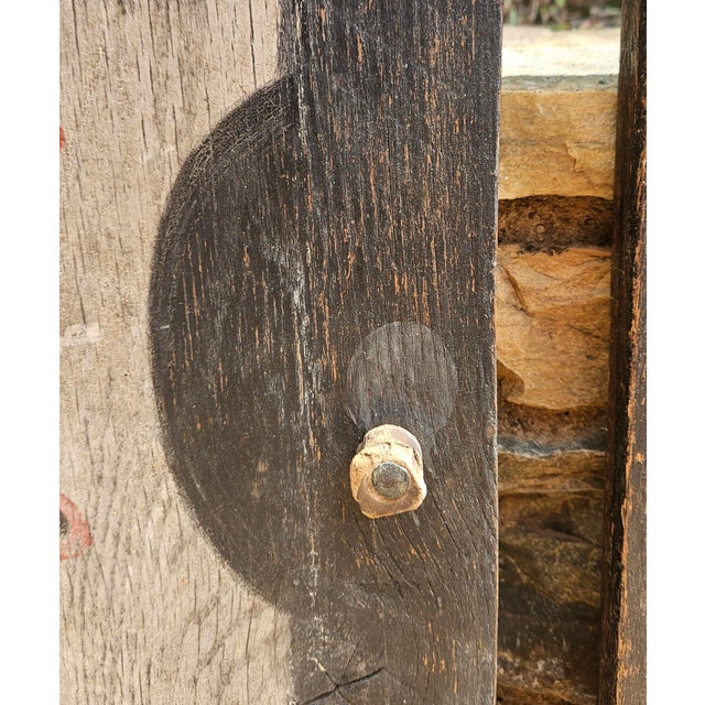 Antique Pair of Primitive Cupboard Doors For Sale - Image 15 of 18
