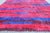 Highly individual hand woven long-piled rug dating from the 1960s, the design consisting of bold, long 'brush strokes' in...