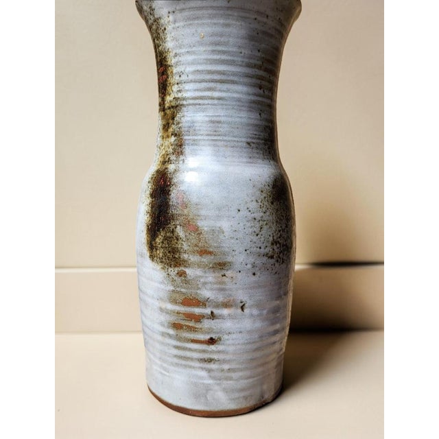 Stoneware Vase by Chantal and Robert Thierry, 1970s For Sale - Image 4 of 10