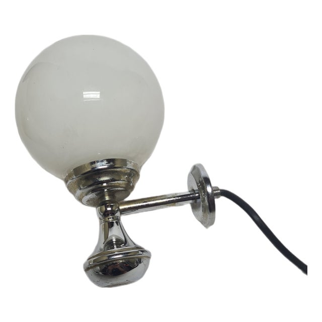Art Deco Wall Lamp, Poland, 1950s For Sale