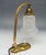 Art Nouveau Night Lamp in Glass and Metal, Germany, 1900s For Sale - Image 3 of 9