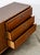 Brown 1960s Mid Century Modern Dresser Credenza BP John Metal 3 Drawer Walnut , Attributed For Sale - Image 8 of 12