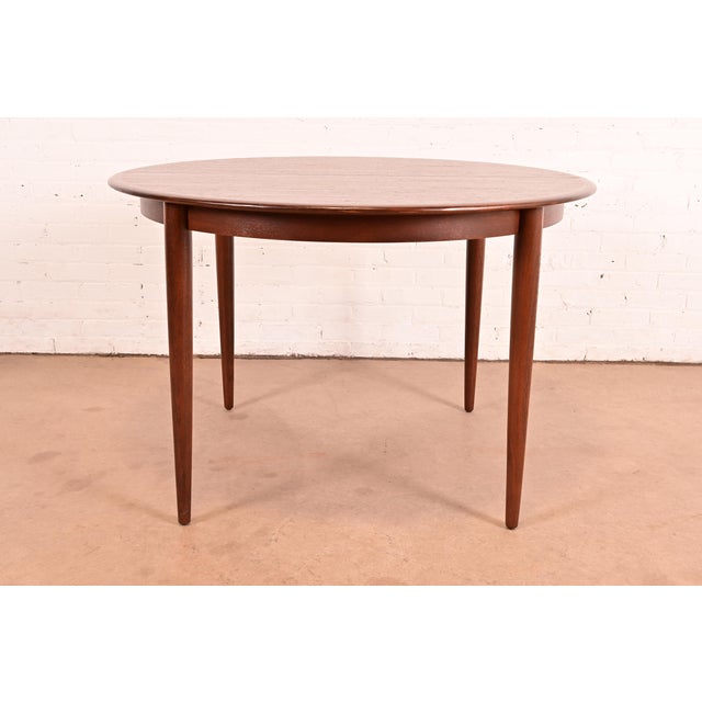 Skovmand & Andersen for Moreddi Danish Modern Teak Extension Dining Table, Newly Refinished For Sale - Image 12 of 14