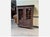 Brown Antique Art Nouveau Display Cabinet, 1910 For Sale - Image 8 of 12