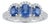 Stunning 18k Gold Sapphire and Diamond Halo Cocktail Ring, New Design, Size 6 For Sale