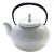 Mid Century Japanese Ceramic White Tea-Pot With Iron Handle For Sale - Image 12 of 12