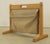 Textile Vintage Furbo Magazine Rack in Oak from BRDR For Sale - Image 7 of 10