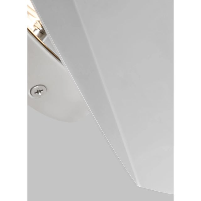 Kate Spade Kate Spade by Visual Comfort Studio Dottie Sconce, Polished Nickel, Large For Sale - Image 4 of 5