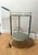 Onyx Mid Century Modern Bar Tea Cart Glass Shelves For Sale - Image 8 of 9