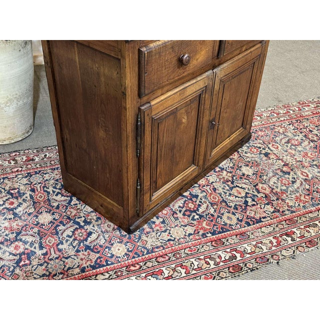 Antique Chestnut Four-Door Cabinet, 1800s For Sale - Image 4 of 15
