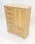 Bernhardt Pickled Oak 6 Drawers Two Door Compartment Chifforobe Chest Dresser Cabinet MINT For Sale - Image 4 of 12