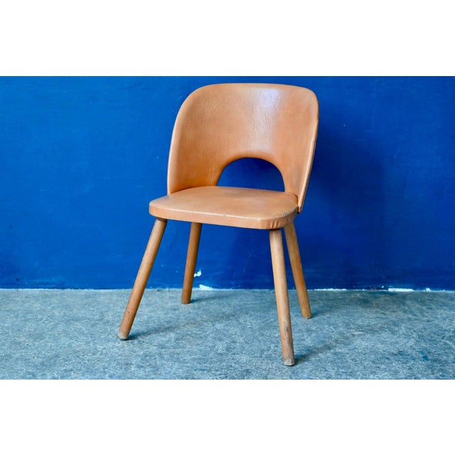 1960s Mid-Century French Barrel-Shaped Childrens Chair, 1950s For Sale - Image 5 of 11