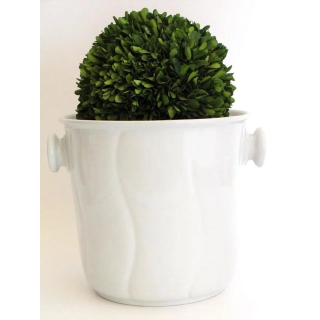 Antique English Ironstone Jardiniere Centerpiece For Sale - Image 9 of 9