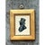 Vintage Silhouette Portrait in Gilt Frame For Sale - Image 11 of 12