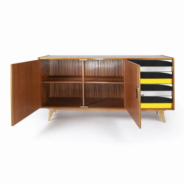 U-460 Sideboard attributed to Jiří Jiroutek for Interier Praha, 1970s For Sale - Image 4 of 13