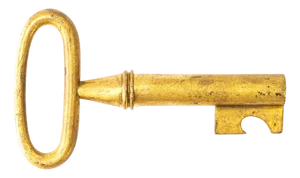Bottle Opener in Key Design by Auböck for Werkstätte Carl Auböck, 1950