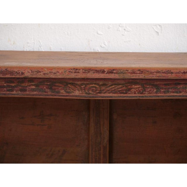 Brown Antique Pine Low Gansu Sideboard from Amaru For Sale - Image 8 of 12