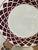 Ceramic Vintage Pickard Fine China Salad Plates, Set of 8, Burgundy & Gold Fan Pattern For Sale - Image 7 of 11