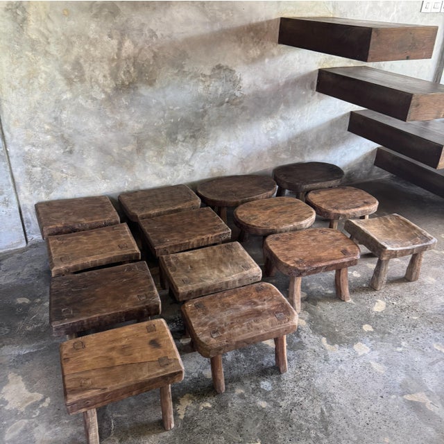 Small Stool in Teak For Sale - Image 17 of 18