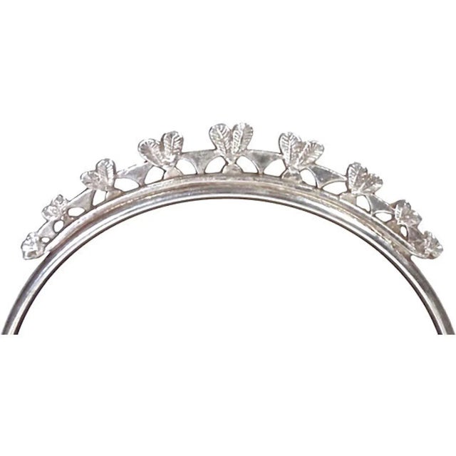 1900 - 1909 1900s Traditional Silver Plated Biscuit Barrel For Sale - Image 5 of 6