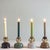 2020s 2020s Figurative Woman Ceramic Candlestick Holder Umber For Sale - Image 5 of 11