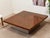 Mid-Century Modern Walnut Burlwood 1970’s Chrome Base Table For Sale - Image 3 of 11