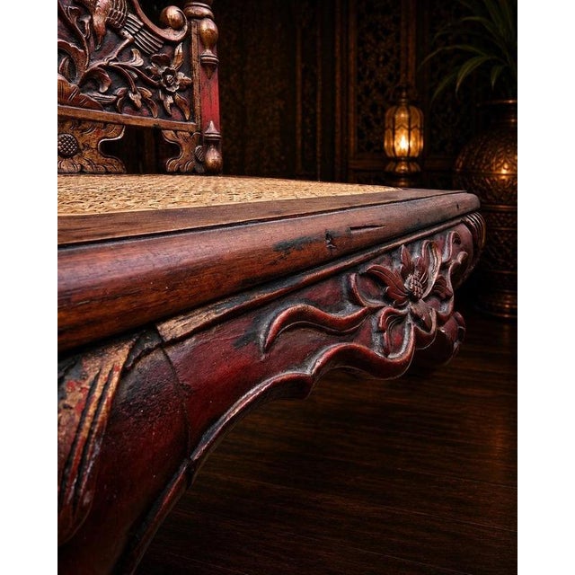 Javanese Carved Ceremonial Sunat Throne Chair, Indonesia, 1900 For Sale - Image 6 of 13