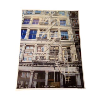 SoHo Windows, Giclee Print For Sale