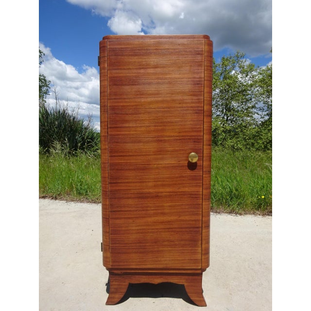 Vintage Art Deco Filing Cabinet, 1940s For Sale - Image 6 of 18