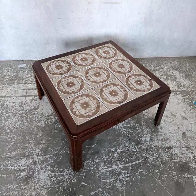 Mid-Century Teak and Tiled Coffee Table from G-Plan For Sale - Image 3 of 12
