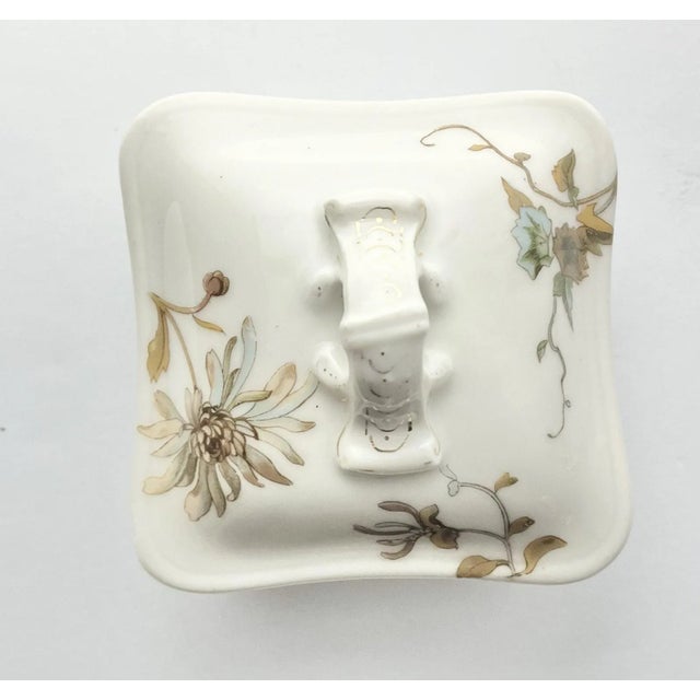 Coffee 1930s Haviland Limoges Sepia Brown Rose Porcelain Coffee or Teapot For Sale - Image 8 of 10