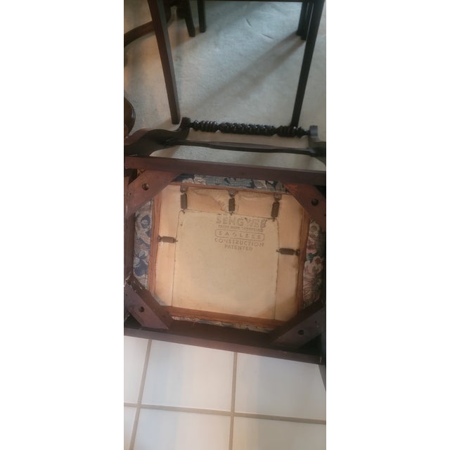 Six Early 20th Century Park Furniture Duncan Phyfe Style Dining Chairs For Sale - Image 14 of 16