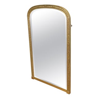 Antique French Louis Philippe Wall Mirror, 1800s For Sale