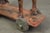 Pair of Monumental Indian Polychrome Carved Wood Horses on Wheels, 19th C. For Sale - Image 14 of 17