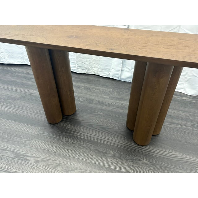 2020s Rh Oslo Cylinder Console Table — 60" For Sale - Image 5 of 18