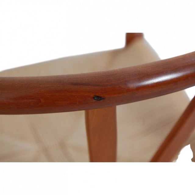 Wishbone Chairs in Cherrywood by Hans Wegner, 2000s, Set of 6 For Sale - Image 17 of 18