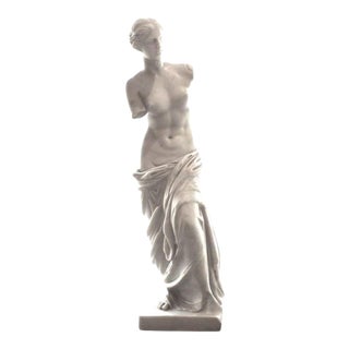 Antique 19c Venus De Milo Marble Carving by Studio of Antonio. Frilli Florence For Sale