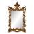 Large Italian Rococo Giltwood Wall Mirror With Carved Foliate Frame For Sale
