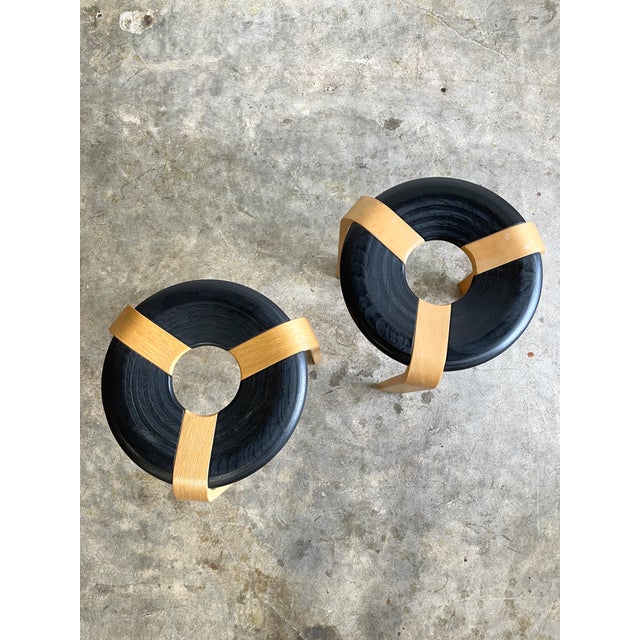 Mid-Century Modern Magnus Olesen 4551 & 4545 Chair and Stool Set For Sale - Image 3 of 15