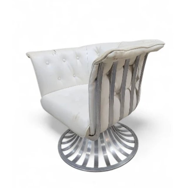 Mid Century Modern Extruded Aluminum Indoor/Outdoor Attributed to Russel Woodard For Sale - Image 11 of 11