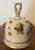Rococo Antique 19th Century Meissen Porcelain Table Bell With Applied Flowers and Hand Painted Insects For Sale - Image 3 of 10
