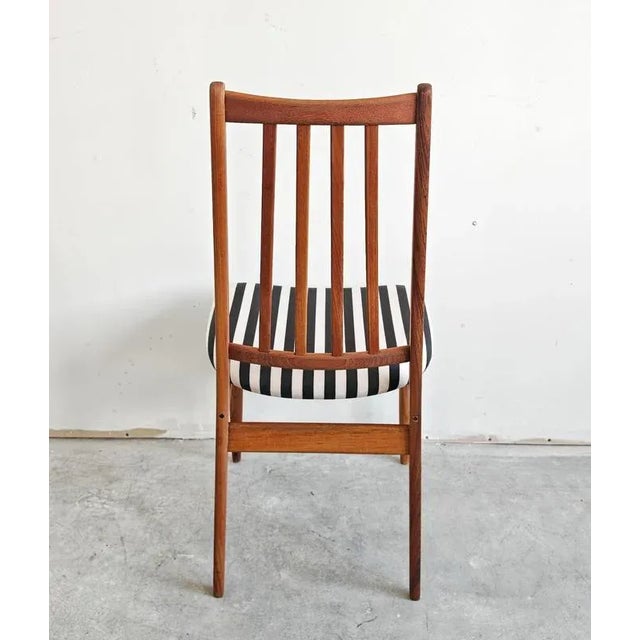 Mid-Century Modern Dining Chairs in Teak by Arne Vodder, Denmark, 1960s, Set of 4 For Sale - Image 10 of 14