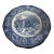 Blue & White Staffordshire Desserts Plates, S/6 For Sale