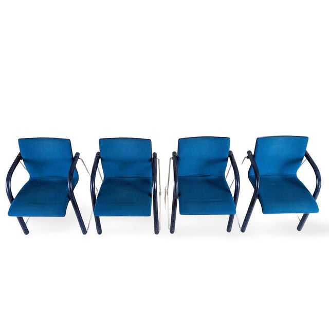 Mid-Century Modern S320 Stacking Chairs from Thonet, Set of 4 For Sale - Image 3 of 13