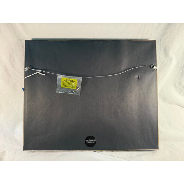 Wood Antique, French Lithograph, Dessert Table, Framed Late 1800s For Sale - Image 7 of 7