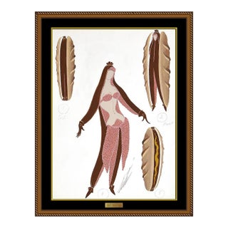 Early 20th Century Hot Dog, Erté For Sale