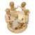 1950s Decorative Porcelain Vase with Children Motifs, Germany, 20th Century For Sale - Image 5 of 7