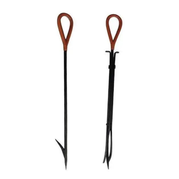1960s Jacques Adnet Fireplace Tools For Sale - Image 5 of 9