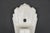 Mid 20th Century Restored Art Deco White Porcelain Wall Sconce With Pull Chain For Sale - Image 5 of 8