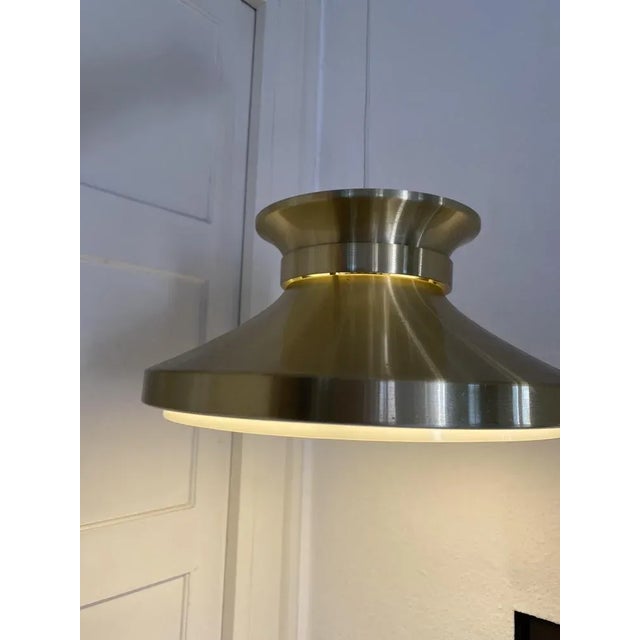 Mid-Century Swedish Pendant Lamp by Carl Thore for Granhaga Metallindustri, 1960s For Sale - Image 6 of 18